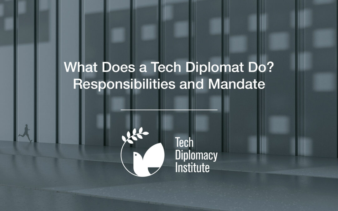 What Does a Tech Diplomat Do? Responsibilities and Mandate